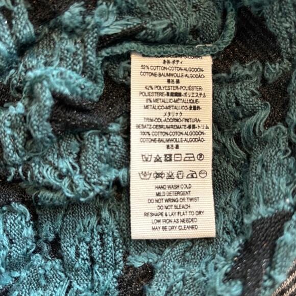 Free People Sheer Lace Fitted Shirt Size Small whimsygoth Grunge Witchy Boho - Picture 6 of 9